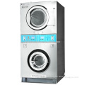 Various coin washing dryer machine stack